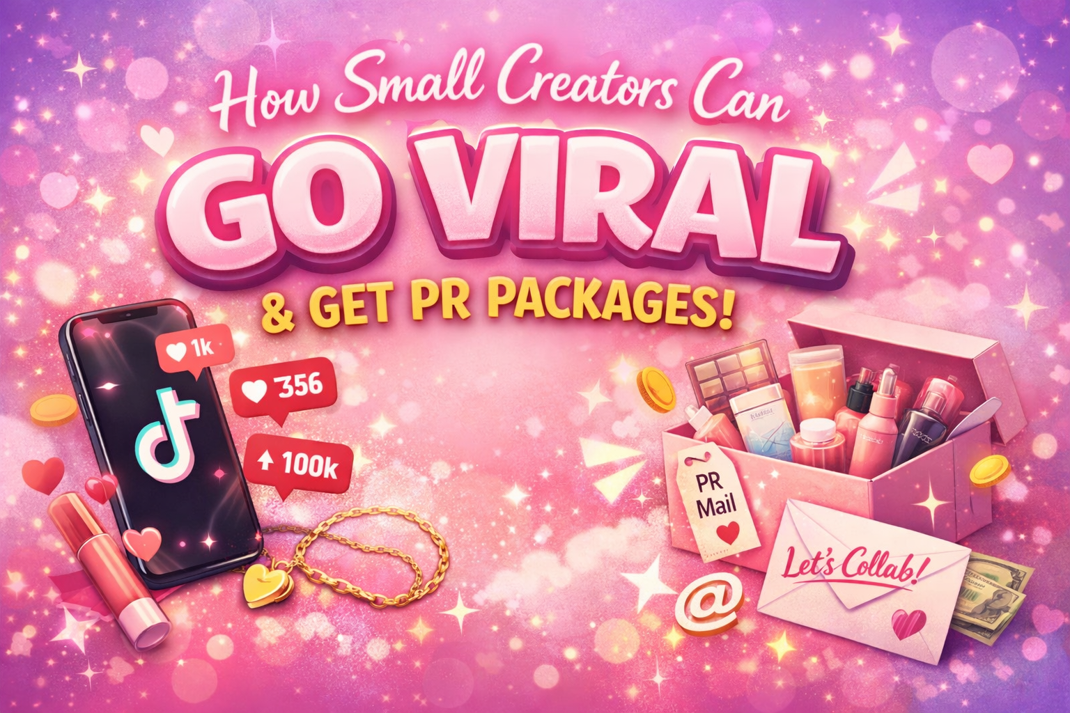 How Small Creators Can Go Viral & Landing PR Deals